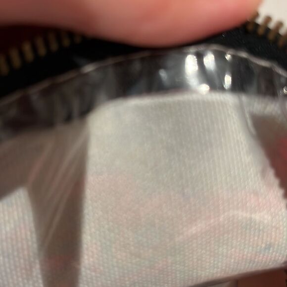 Pily Q zebra pattern bright swimsuit bag with tassel EUC - Picture 2 of 3